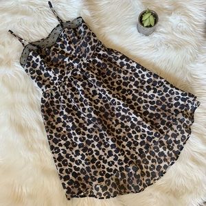 NWT! 🐆 Cheetah Print Casual Sleeveless Dress